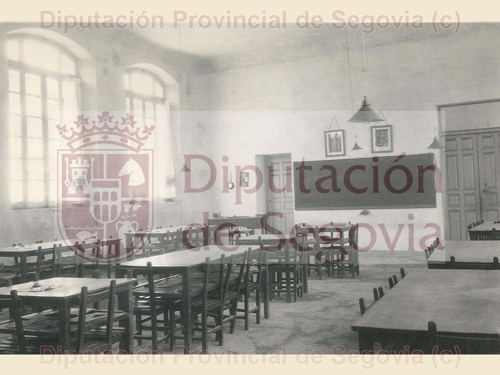666	Escuela de Niños, Interior, en Fuentepelayo