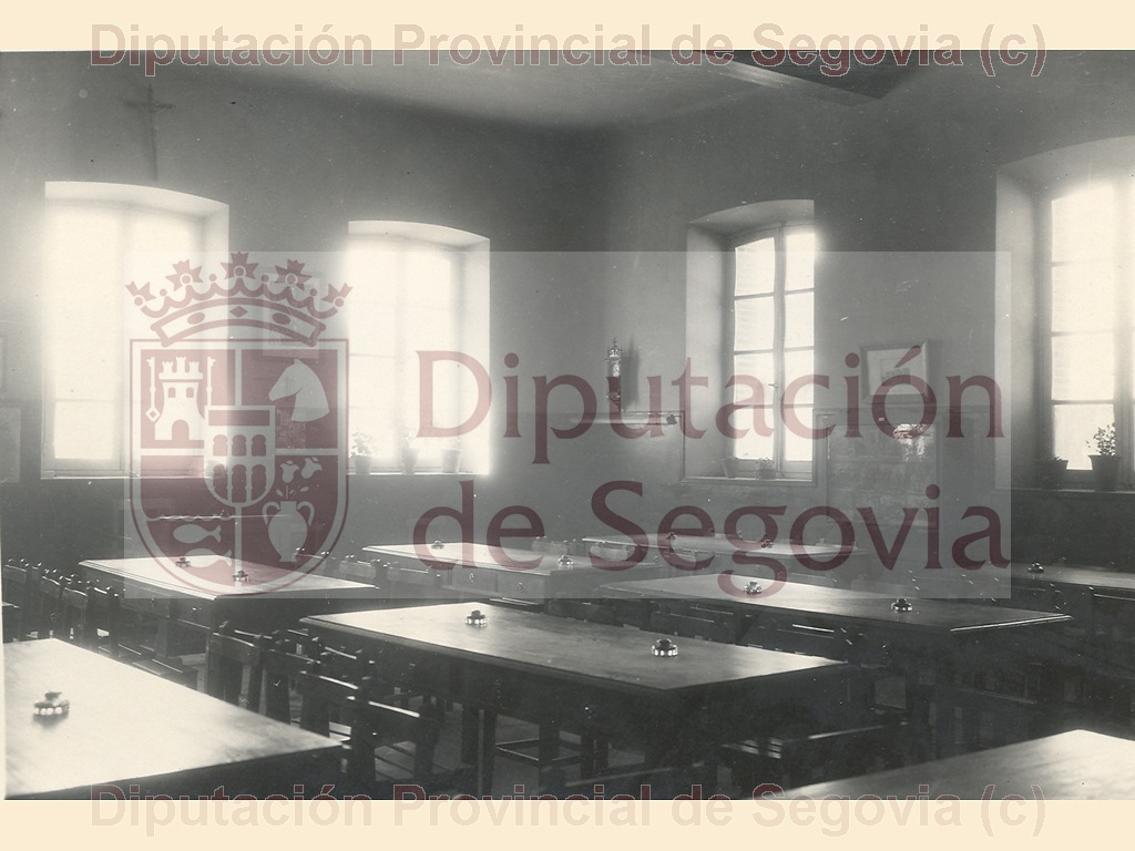 671	Escuela de Niñas, Interior, en Navas de Oro