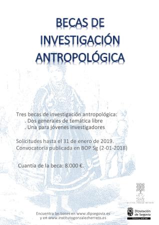 VII Becas de Investigación Antropológica 2019